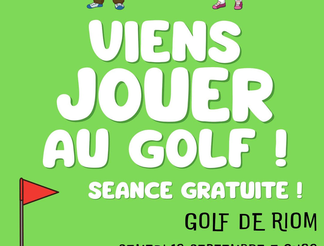École de golf : Séance Découverte
